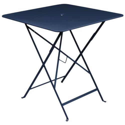 Table Bistro+ 71 X 71 Cm Bleu Abysse