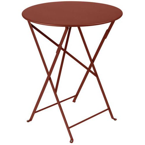Table Ronde Bistro+ Ã˜ 60 Cm Ocre Rouge