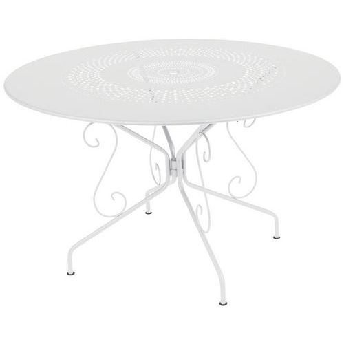 Table Ronde Montmartre Ã˜ 117 Cm Blanc Coton