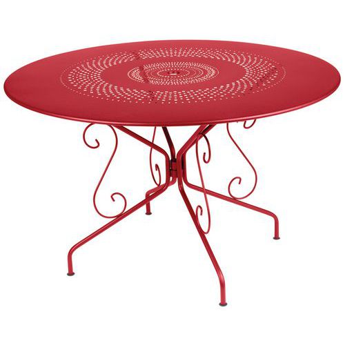 Table Ronde Montmartre Ã˜ 117 Cm Coquelicot