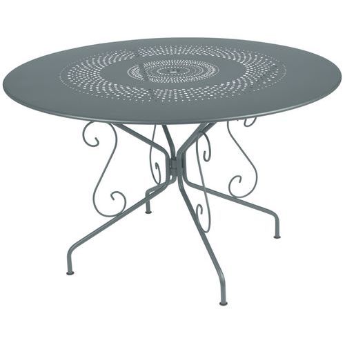 Table Ronde Montmartre Ã˜ 117 Cm Gris Orage