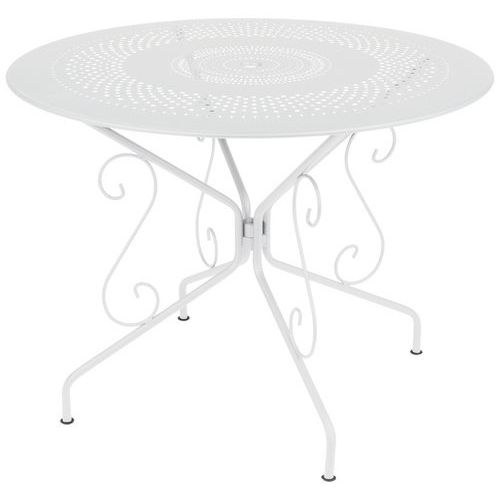 Table Ronde Montmartre Ã˜ 96 Cm Blanc Coton