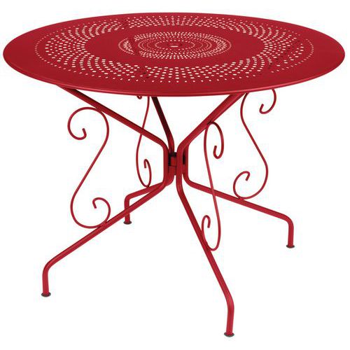 Table Ronde Montmartre Ã˜ 96 Cm Coquelicot