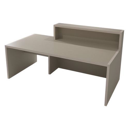 Banque Accueil Rehaussée Moyo L220 Pmr À Gauche Argile