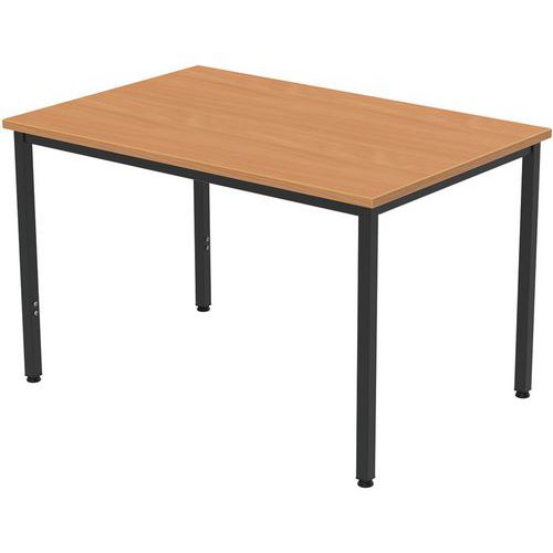 Table 4 Pieds L120 Merisier Confort 2