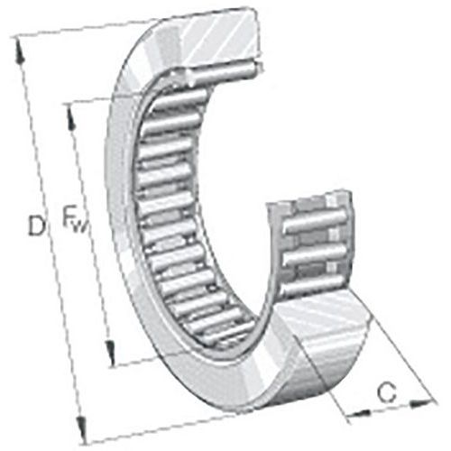 Galet à Rouleaux Sans Bague Intérieure