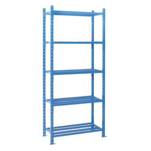 Manorga - Kit de départ Combi-Plus 5 niveaux grillagés - 2000x1010x800mm - Charge 2500kg - Éco-responsable