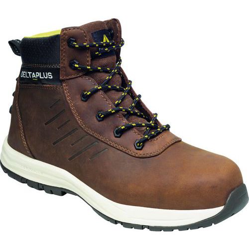 Chaussures Hautes Cuir Nubuck Saga2 S3s Sr Fo Marron P. 41