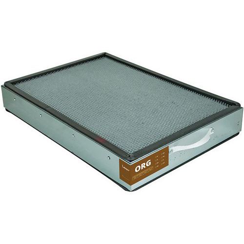 Trionyx - Filtre à charbon actif vapeurs organiques - 380x545x0.7 cm - Stockage sécurisé produits dangereux