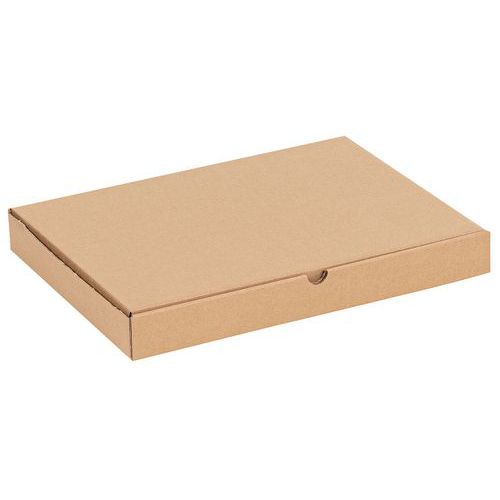 Boîte Postale Extra Plate 430x310x50mm Havane - Éco-responsable et Recyclable - Idéale pour Expédition