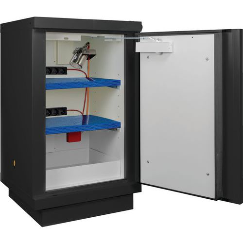 Armoire De Charge Lithium 2 Portes 2 Niveaux 16 Prises