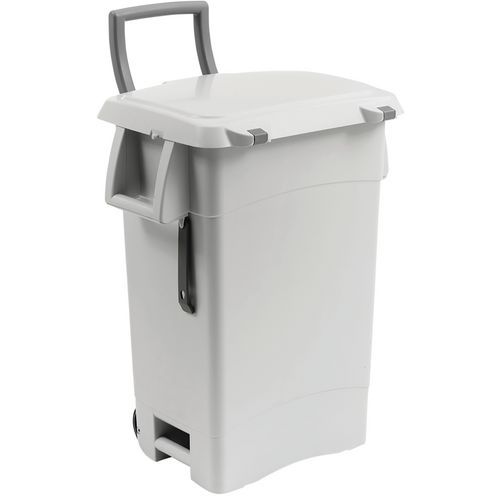 Poubelle poignée pliable et couvercle - 70L - TTS Poubelle poignée pliable et couvercle - 70L - TTS