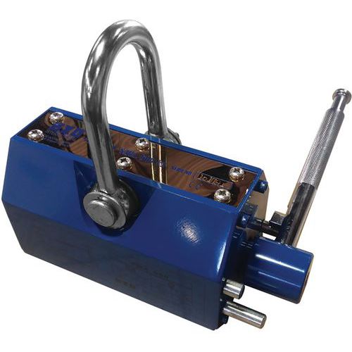 Exo International - Aimant de levage 2000kg - CMU fond plat 2000kg - CMU fond rond 800kg - CE - Idéal pour manutention lourde