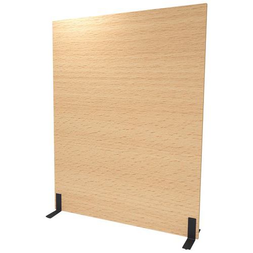Enond Mobilier - Claustra Milan 120x180cm Hêtre Naturel - Cloison de Séparation - 10 Ans Garantie