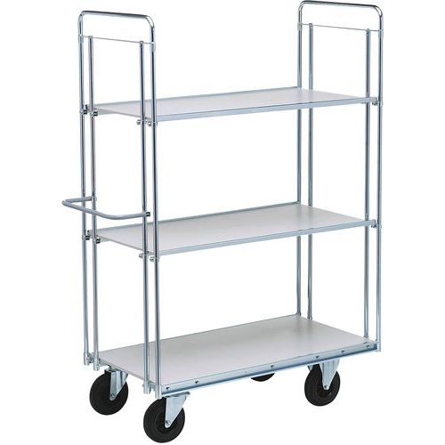 Chariot Haut - 3 Plateaux 1200x600mm - Capacité 500 Kg