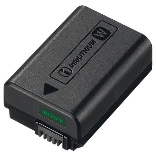 Sony - Batterie rechargeable NP-FW50 Li-ion Noir - 60g - Pour appareils photo Alpha