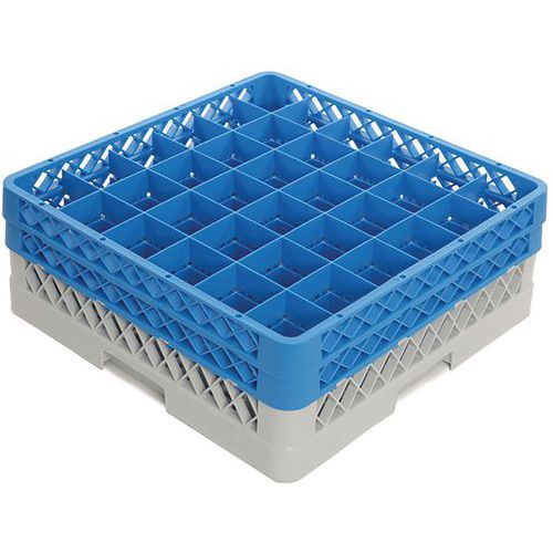 Casier De Lavage 36 Verres - Hauteur 16 Cm