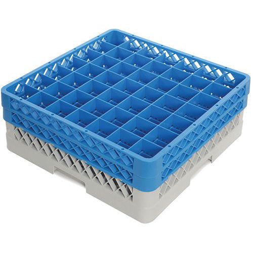 Casier De Lavage 49 Verres - Hauteur 16 Cm