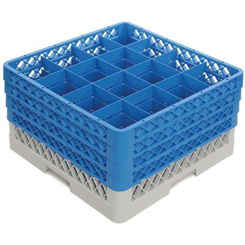 Casier De Lavage 16 Verres - Hauteur 24 Cm