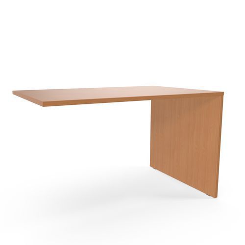 Rallonge de table Viva 120 x 60 x 75 cm Hêtre - Plateau Aggloméré 25mm - Design Droit