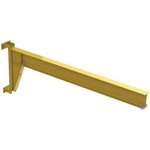 Hadef - Potence Murale Inversée 250 kg - Portée 2 m - Rotation 180° - Appareil de Levage Robuste