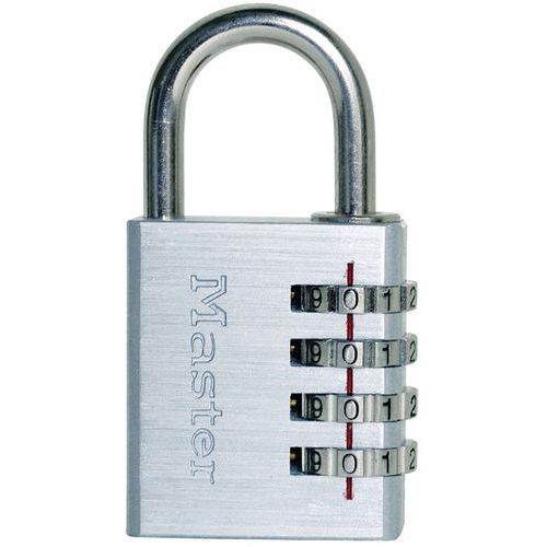 Cadenas à Combinaison Aluminium Massif 40mm Master Lock
