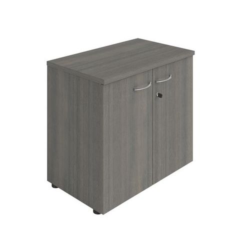 Armoire De Bureau 2 Portes Battantes Haut. 72 Cm Cèdre