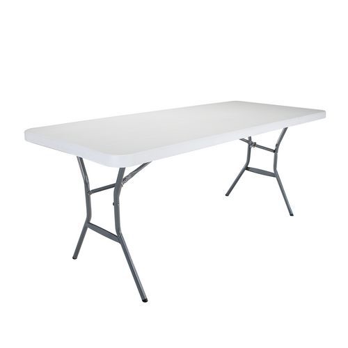 Table pliante Lifetime 183 x 76 cm - beige - 8 personnes Table pliante Lifetime 183 x 76 cm - beige - 8 personnes