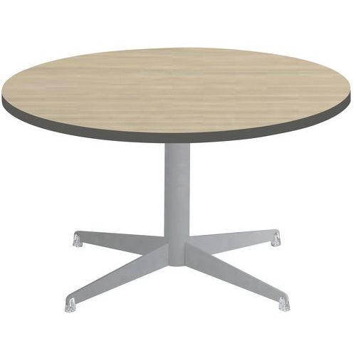 Table Basse Tamaris Pl.chêne Nat./argile Piet.argent/argent