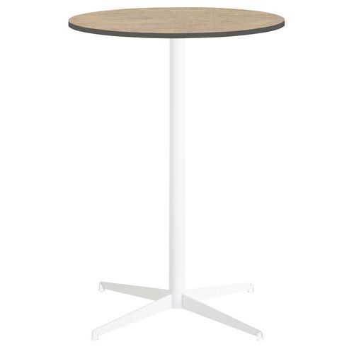 Mange Debout Tamaris Ã˜ 80 Pl.chêne Nat./blanc Piet.blanc