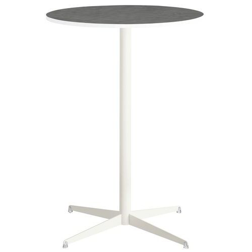 Mange Debout Tamaris Pl.métal Brossé/blanc Piet.blanc/argent