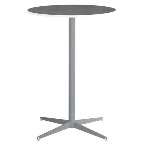 Mange Debout Tamaris Pl.métal Brossé/blanc Piet.argent