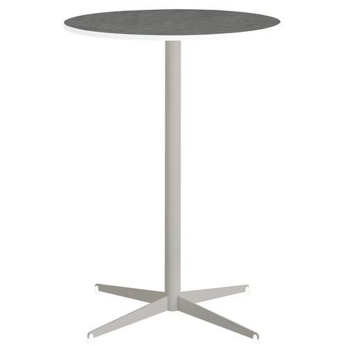 Mange Debout Tamaris Pl.métal Brossé/blanc Piet.sable/blanc