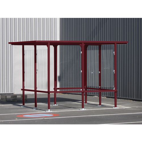 Abri Fumeurs Beaufortain 405x244 M+ret.façade 2m Bordeaux