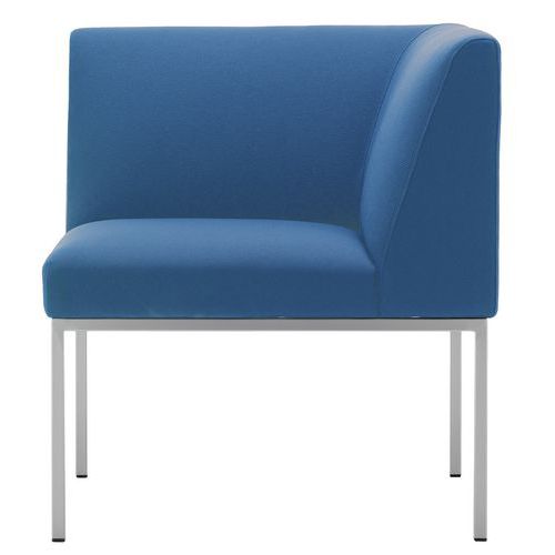 Chauffeuse D'angle Atrium Tissu M1 Bleu Roi