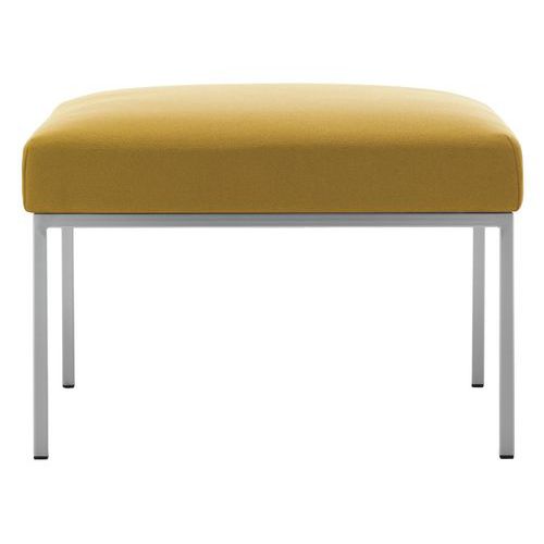 Pouf Atrium Tissu M1 Safran