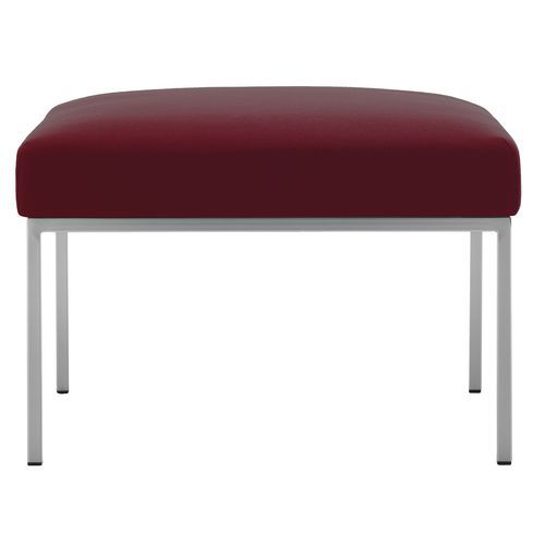 Pouf Atrium Tissu M1 Grenat