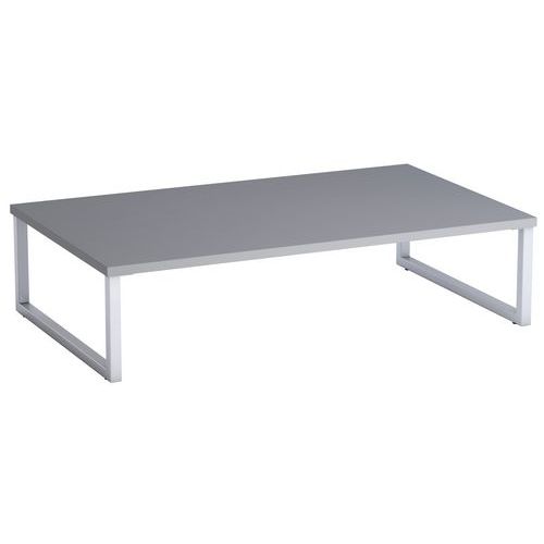 Table Basse Punto 100x60 Cm Plateau Anthracite