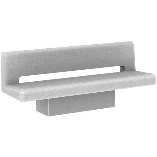 Banc Cosmos Béton 180 M - Gris Sablé