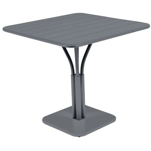 Guéridon 80x80 Luxembourg Carbone