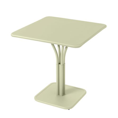 Guéridon 71x71 Plateau Plein Luxembourg Vert Tilleul