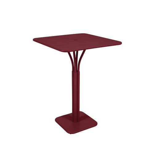 Guéridon Haut 80x80 Luxembourg Piment