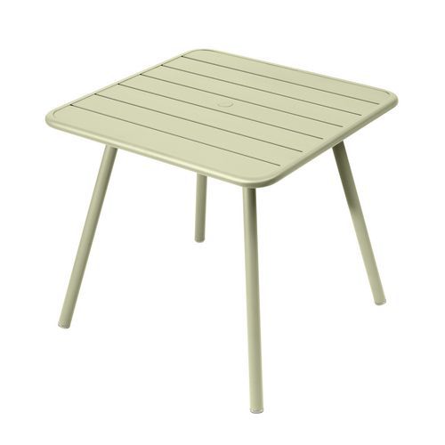 Table 4 Pieds 80x80 Luxembourg Vert Tilleul