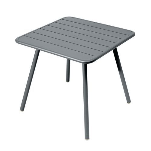 Table 4 Pieds 80x80 Luxembourg Gris Orage