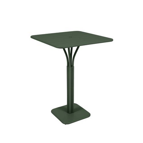 Guéridon Haut 80x80 Luxembourg Vert Cèdre