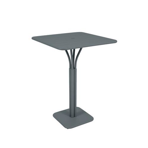 Guéridon Haut 80x80 Luxembourg Gris Orage