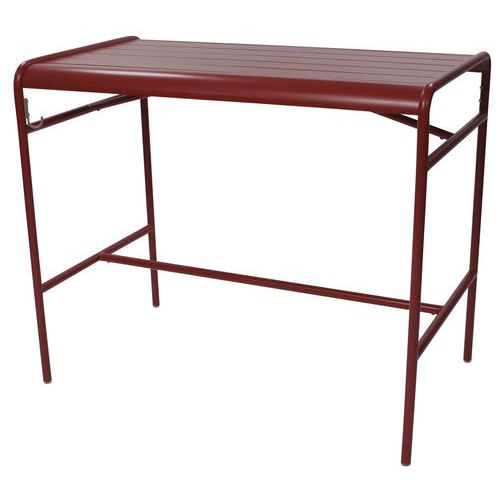 La Table Haute 73x126 Luxembourg Coquelicot