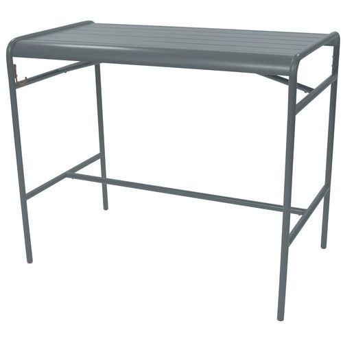 La Table Haute 73x126 Luxembourg Gris Orage