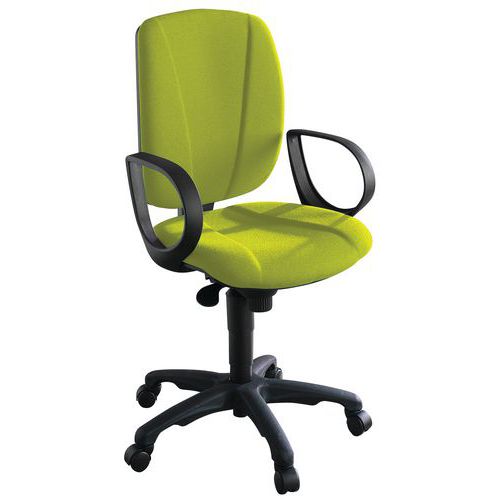 Fauteuil De Bureau Astral Contact Permanent 188 Pistache