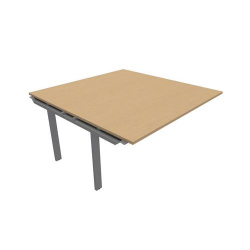 Table De Réunion Astro Elément Suivant Lxp: 140x100 Cm Hêtre/alu